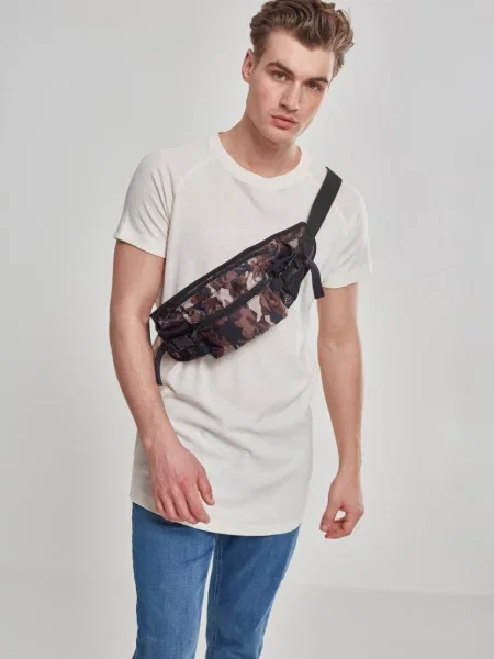 Torbica za okrog pasu Urban Classics siva