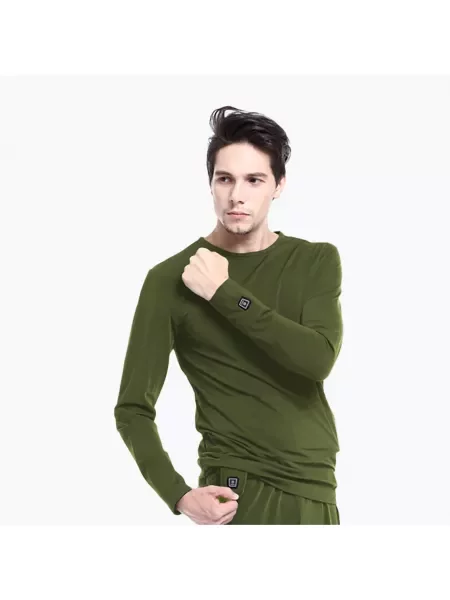 Bluza ogrzewana Glovii zielona