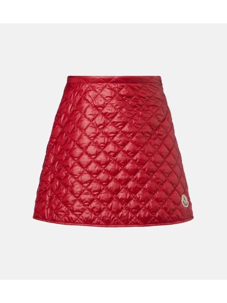 Fusta mini Moncler roșu