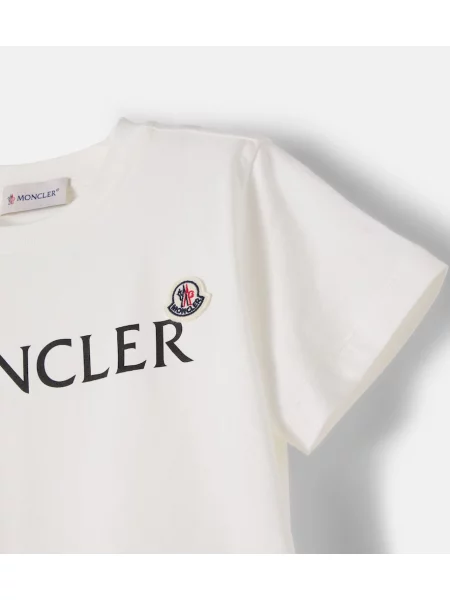 Gyerek póló Moncler Enfant fehér