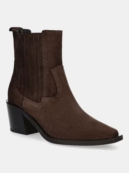 Замшевые ботинки Answear.lab коричневые