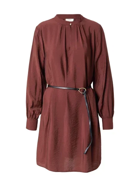 JDY Rochie JDYRUELLE roșu ruginiu negru