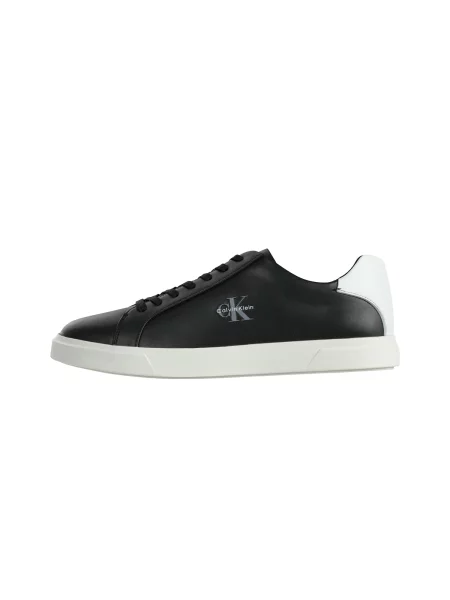 Sneakers Calvin Klein Low Prof Cupsole Lth Negru alb