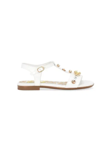 Sandały dziecięce Dolce And Gabbana białe