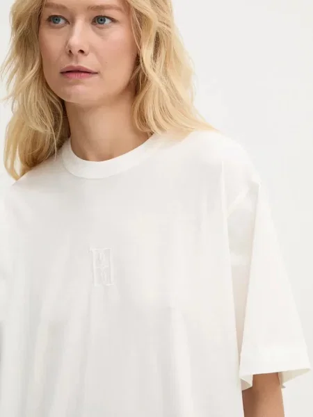 By Malene Birger t-shirt FAYEH. beżowy