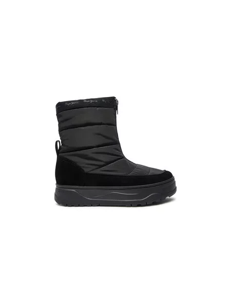 Polokozačky Pepe Jeans černé