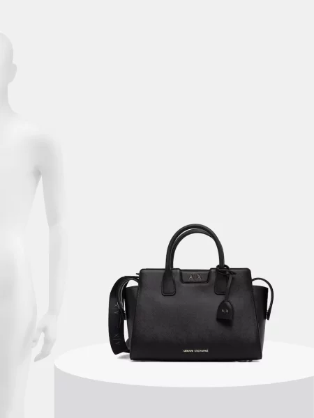 Кожаная сумка Armani Exchange