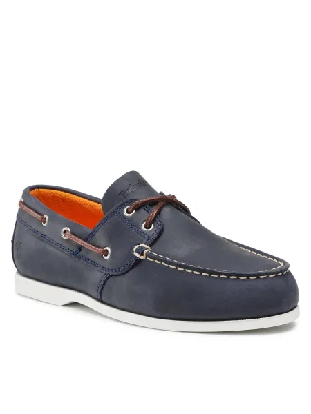 Mokasini Timberland Cedar Bay Navy Full Grain modra