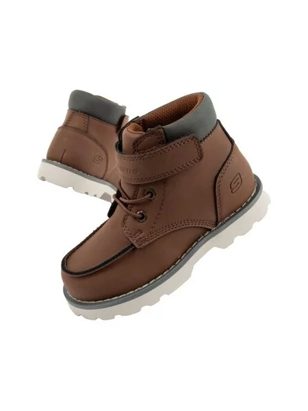 Gyerek félcipő Skechers barna