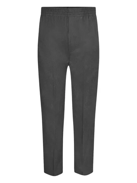 Spodnie dziecięce Zeco Schoolwear szare