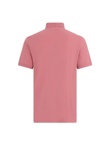 Koszulka polo Stone Island z kamieniami różowa