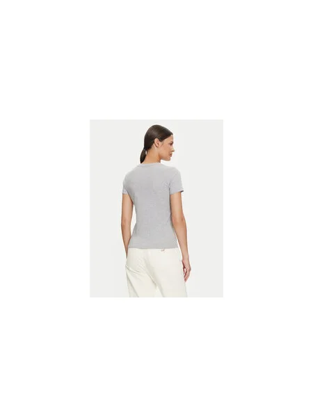 Guess Jeans Póló Slim Fit szürke