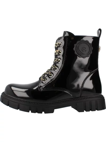 Buty CONGUITOS MILITARY BOOTS PATENT czarny