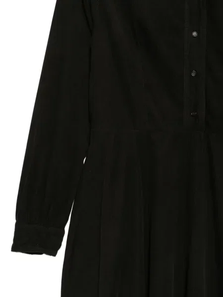 Lung rochie maxi Aspesi de catifea cord negru