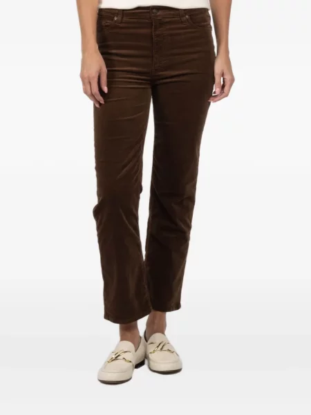 Pantaloni Frame de catifea cord maro