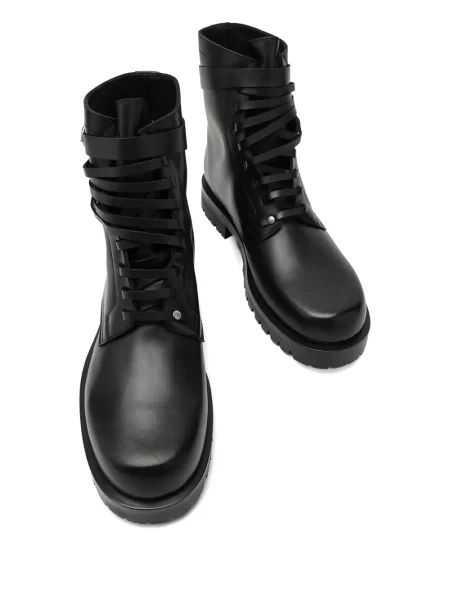 Botine Durazzi Milano cu cataramă negru