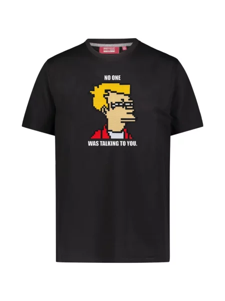 Tricou Mostly Heard Rarely Seen 8-bit cu imagine negru