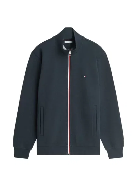 Geacă Tommy Hilfiger cu broderie alergare albastru