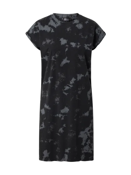 Urban Classics Obleka dimno-siva črna