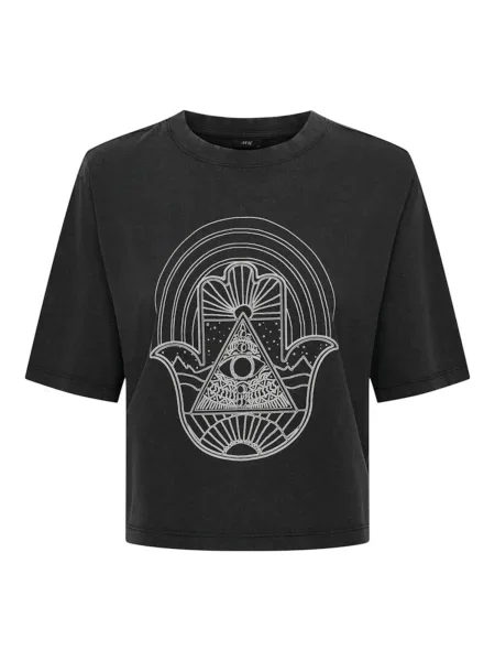 JDY Tricou Carla negru