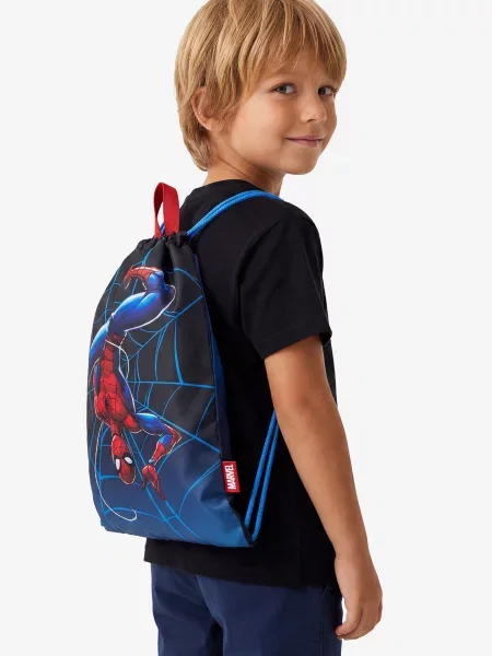 Torba dziecięca Spiderman czarna