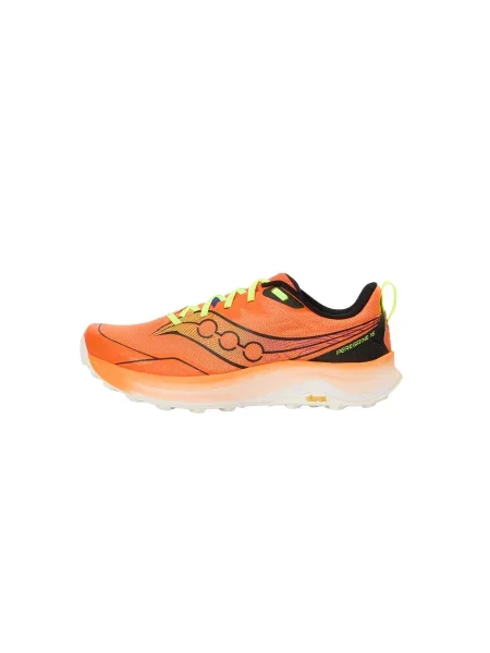 Saucony Tenisice za trčanje PEREGRINE neonsko žuta / narančasta crna
