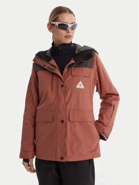 Outdoorová bunda DC Shoes hnědá