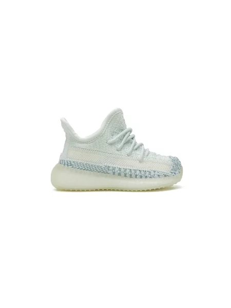 Sneakersy dziecięce Adidas Yeezy białe