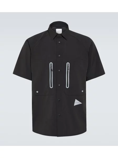 Košile And Wander černá