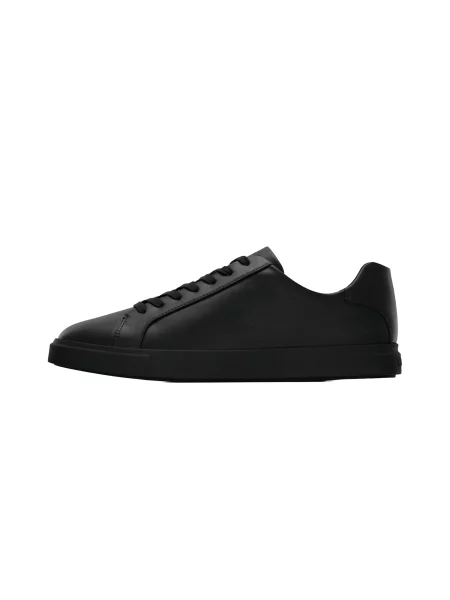 Sneakers Calvin Klein Low Prof Cupsole Lth negru