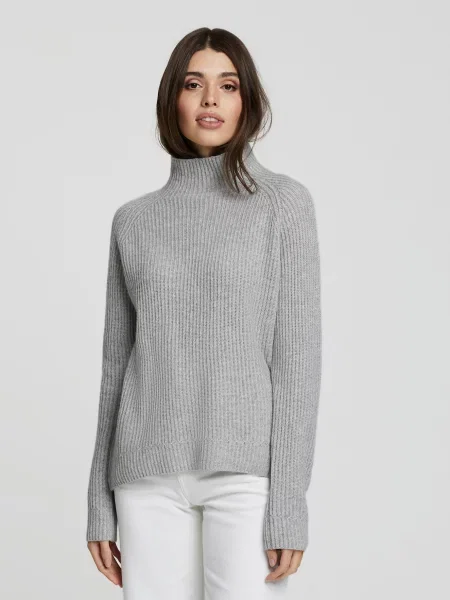 Кашемірова водолазка Marc&andre сіра