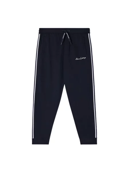 Armani Exchange spodnie dresowe niebieskie