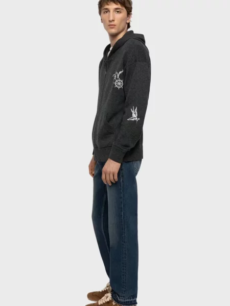 Свитер Zadig&voltaire серый