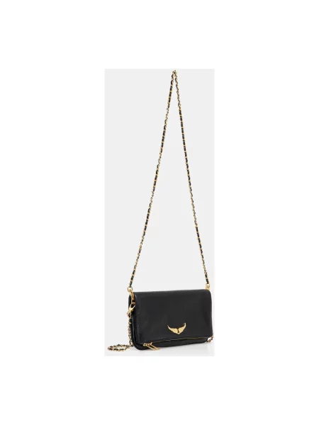 Torebka crossbody Zadig&voltaire skórzana czarna