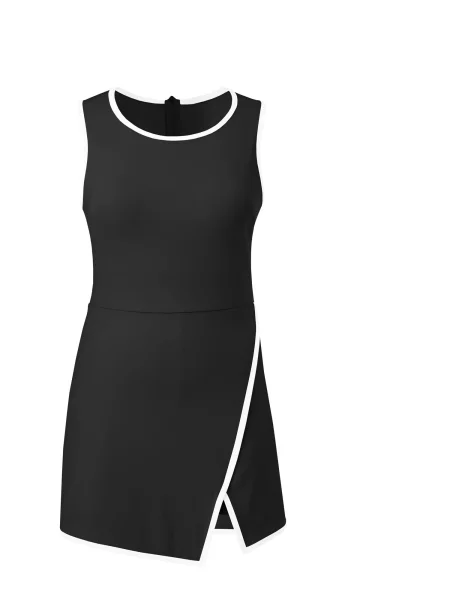 Imily Bela Rochie negru alb