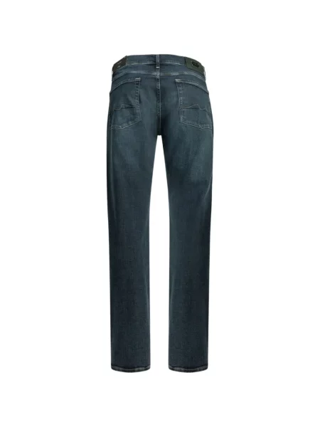 Blugi 7 For All Mankind cu autograf albastru