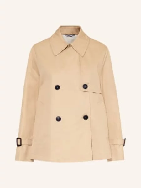 Weekend Max Mara Kurtka Trenczowa Biglia braun beżowa