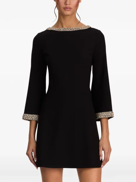 Rochie mini Alice + Olivia negru