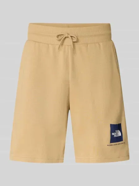Szorty o kroju regular fit z wpuszczanymi The North Face beżowe