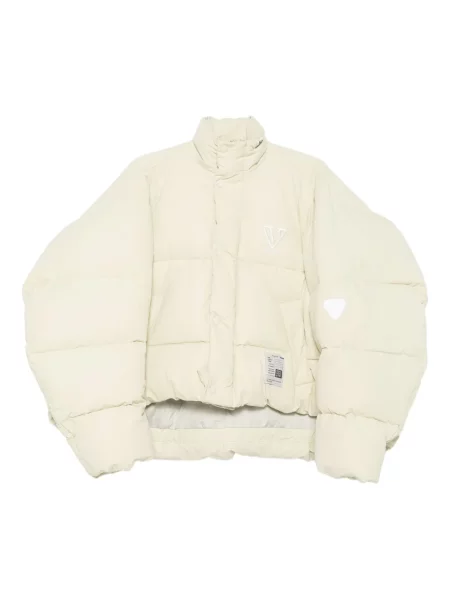 Pikowana kurtka puchowa Maison Mihara Yasuhiro żółta