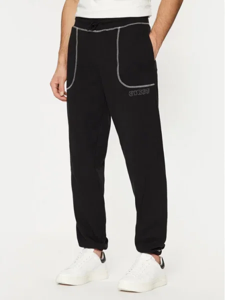 Guess Pantaloni trening negru