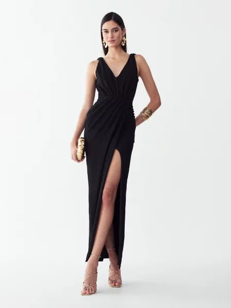 BWLDR Rochie Bellia' negru