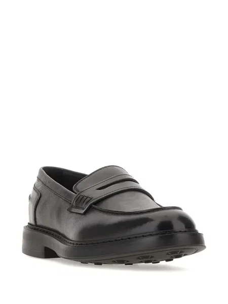 Pantofi loafer Doucal's din piele negru