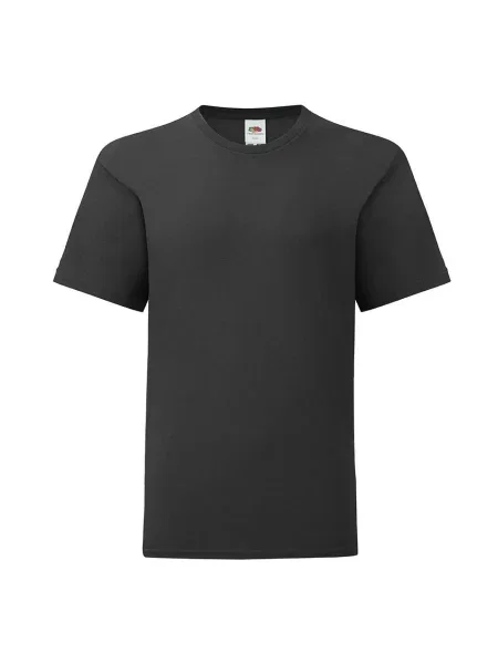 Tricou copii Fruit Of The Loom negru