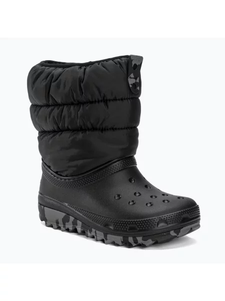 Junior hótaposó Crocs Classic Neo Puff black Classic Neo Puff fekete