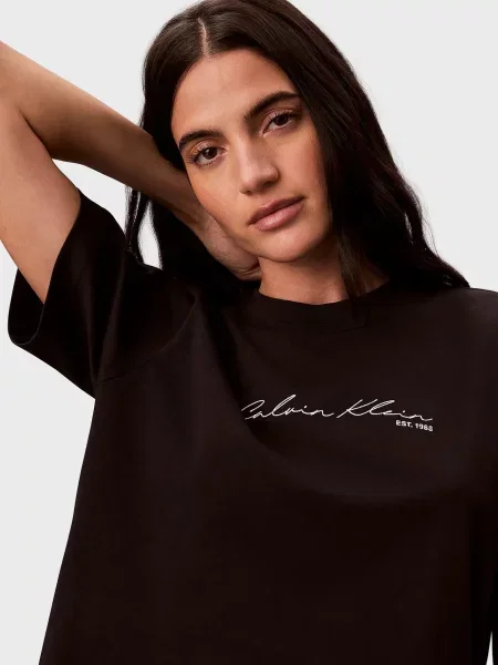 Футболка Calvin Klein Jeans чорна