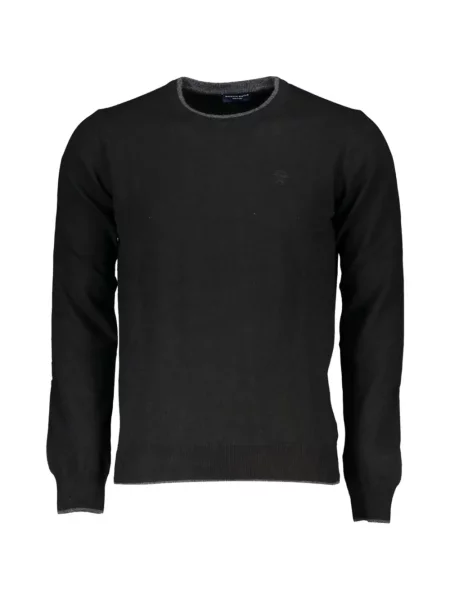 Hanorac crewneck North Sails cu decolteu rotund negru