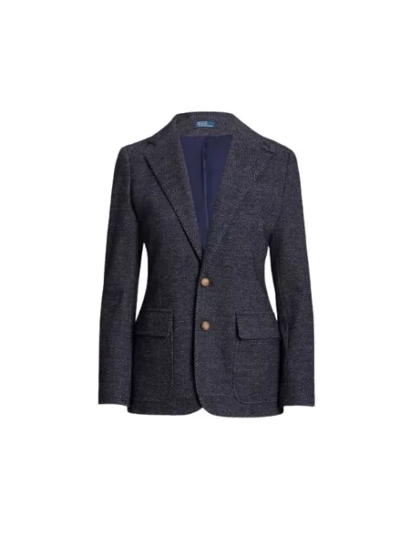 Marynarka Polo Ralph Lauren w jodełkę niebieska