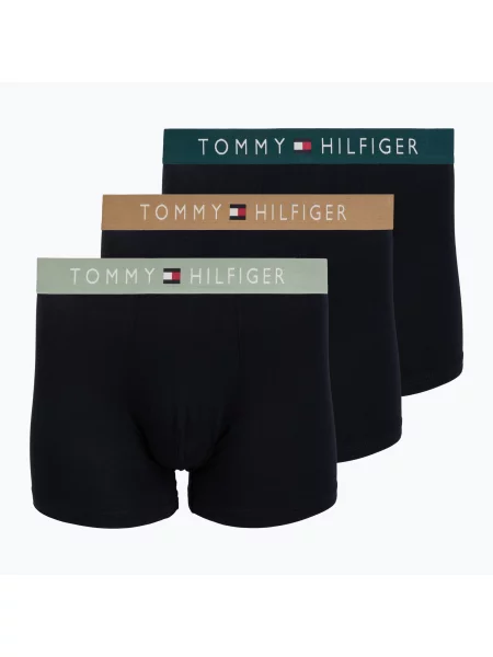 Boxeri pentru bărbați Tommy Hilfiger Boxer Brief nb//saf canvas/mnty grey/deep spru gri