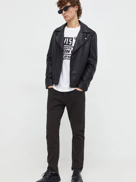 Levi's kratka majica GRAPHIC CREWNECK bela